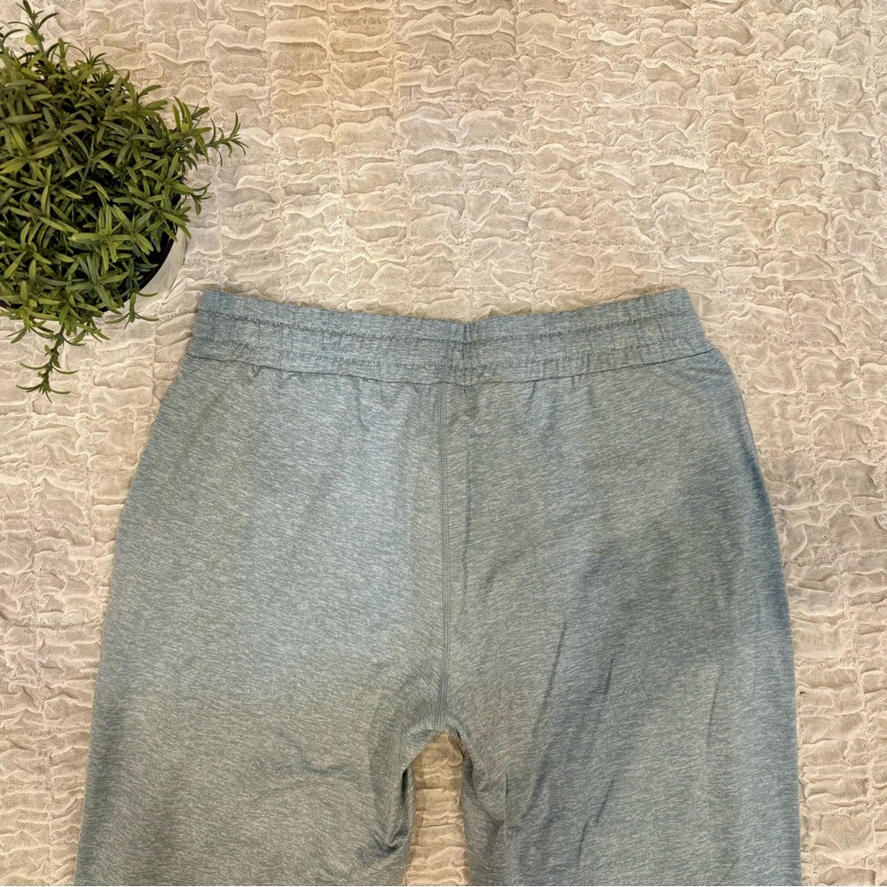 Lightweight Heather Blue Joggers Comfy Athletic Jogger Athleisure Lounge Pants - Picture 2 of 8